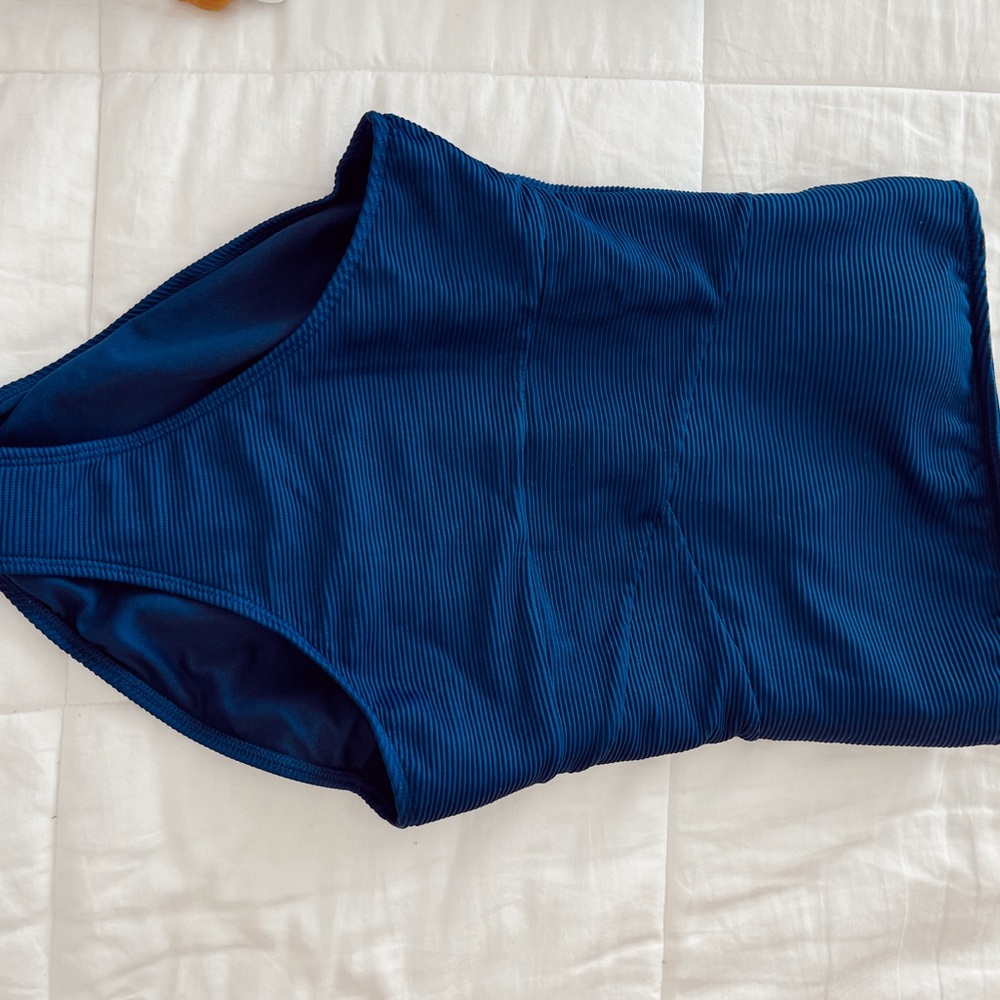 WOMENS BLUE SWIMSUIT